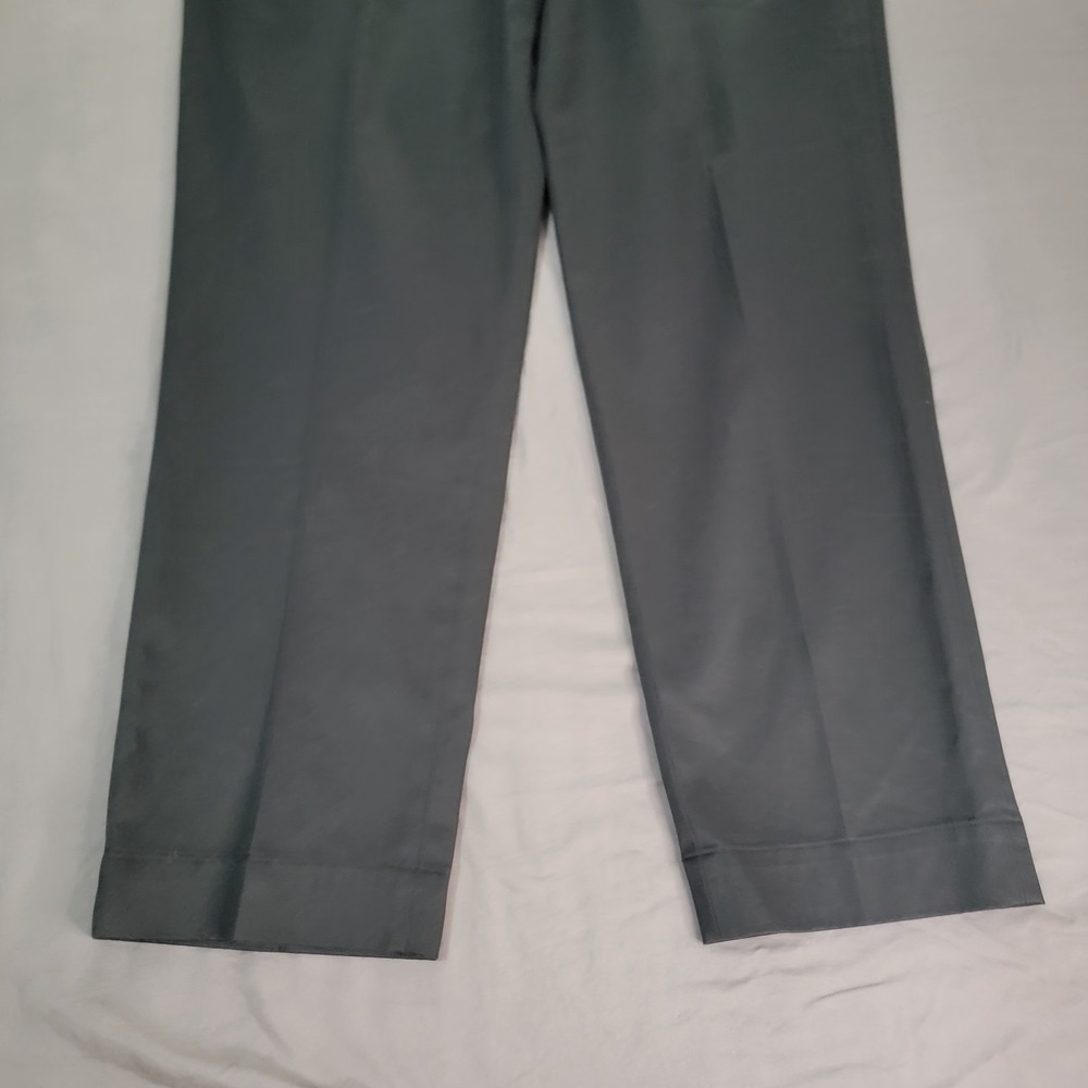 New Brooks Brothers Advantage Chino Stretch Pants Mens 38x30 Black Clark Fit - Picture 3 of 12